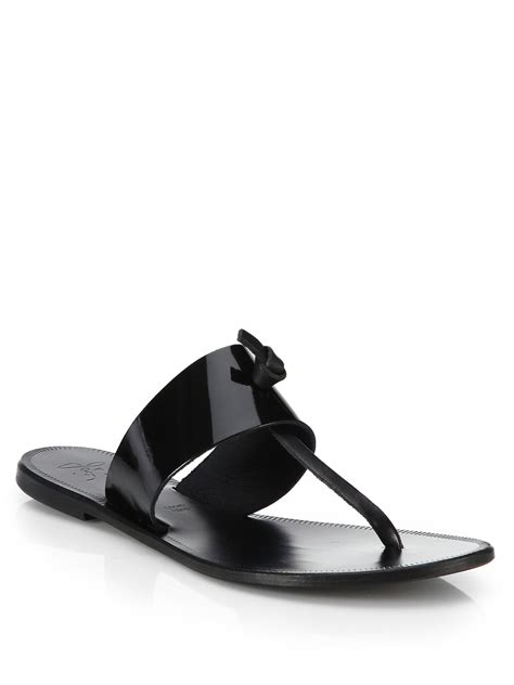 men's designer thong sandals